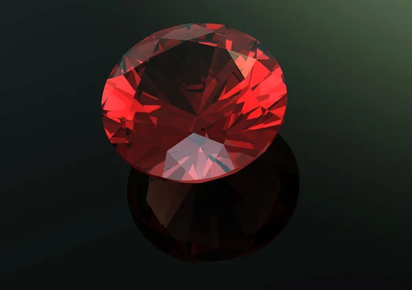 Diamants 3D rendu — Photo