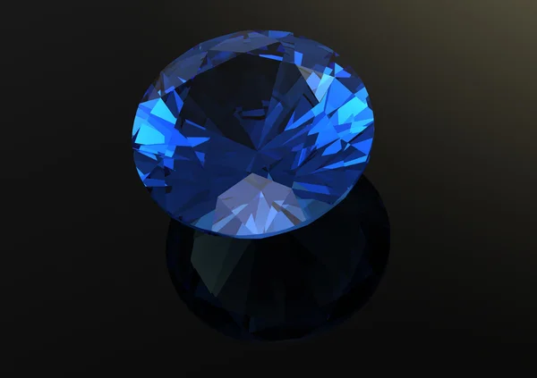 Diamants 3D rendu — Photo