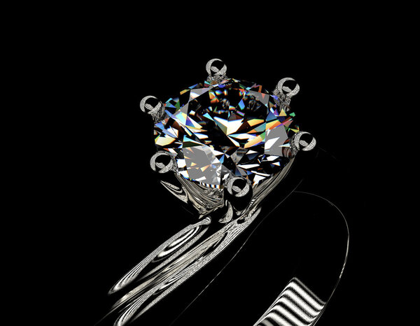 Золотое обручальное кольцо
