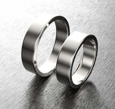 moissanite veya elmas nişan yüzüğü.