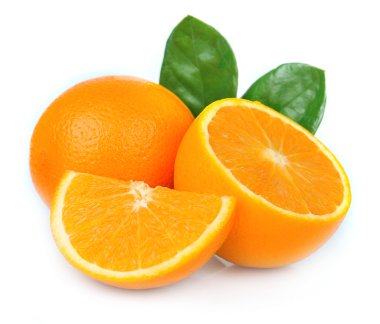 Sweet orange fruit clipart