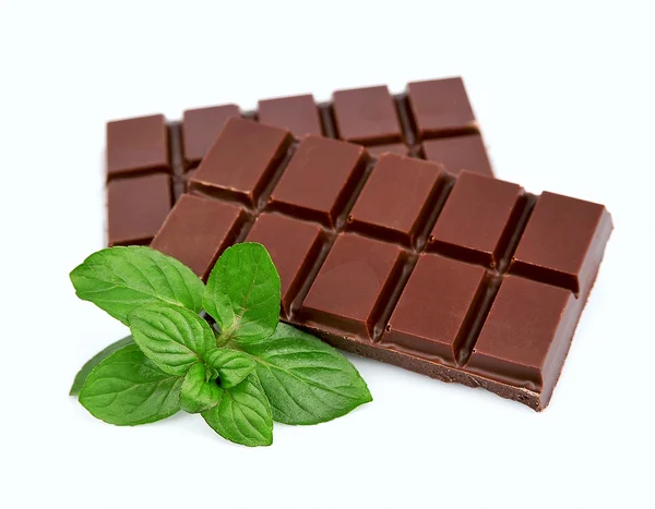 Chocolate con menta — Foto de Stock