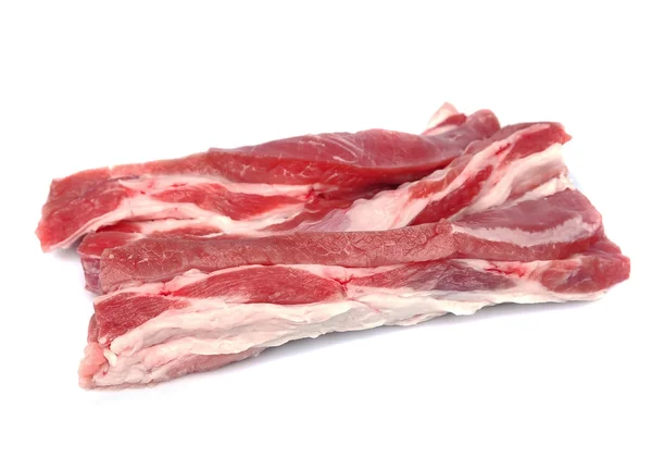 A hús darabolására — Stock Fotó