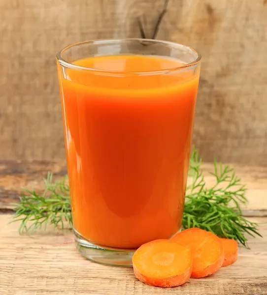 Carrot juice — Stock Photo, Image