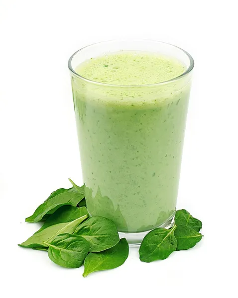 Spinazie smoothie — Stockfoto