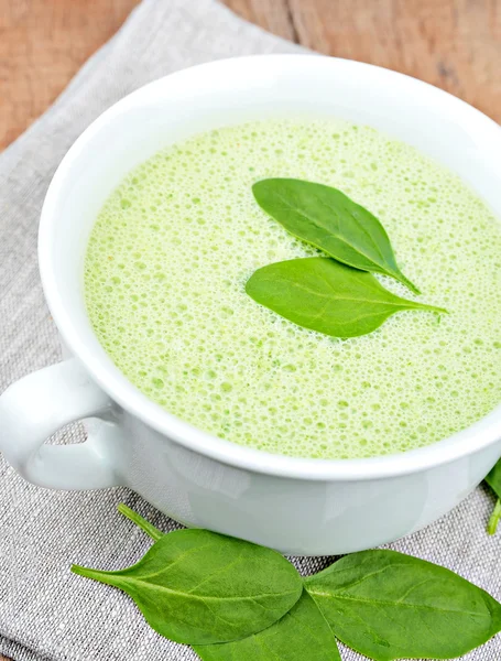 Frische Gemüsesuppe — Stockfoto