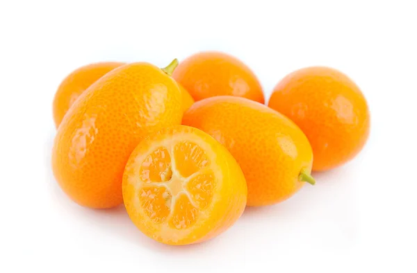 Zoete kumquat citrusvruchten — Stockfoto