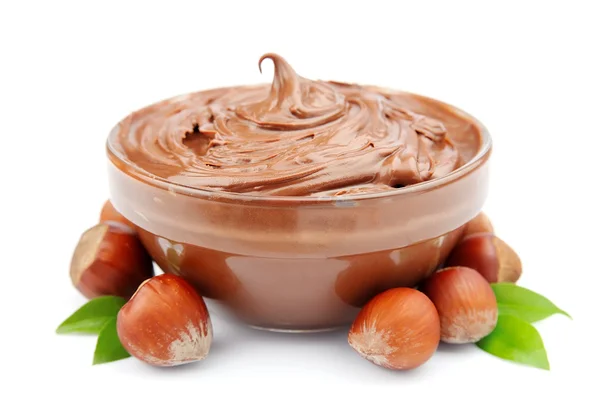 Hazelnut cream — Stock Photo, Image