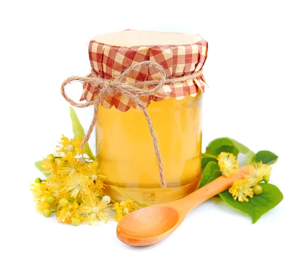 Linden honey — Stock Photo, Image