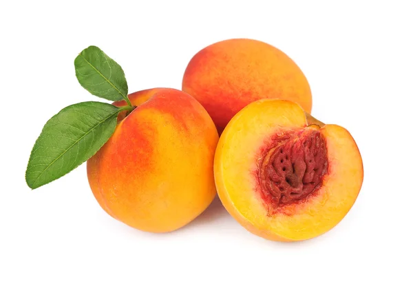 Стиглі персики — стокове фото