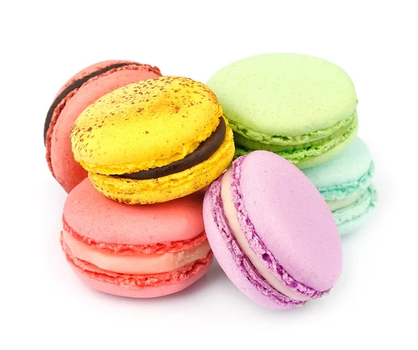 Francia macaroons. Desszert — Stock Fotó