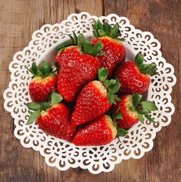 Ripe strawberry — Stock Photo, Image