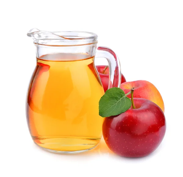 Apple vruchtensap dranken — Stockfoto