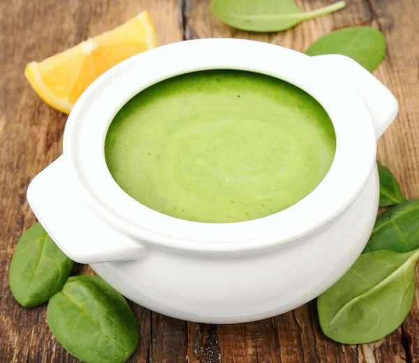 Vegetable cream soup — Stock Photo, Image