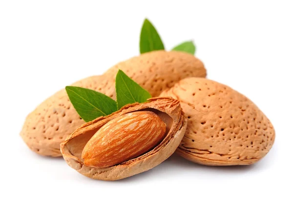 Almonds nuts — Stock Photo, Image