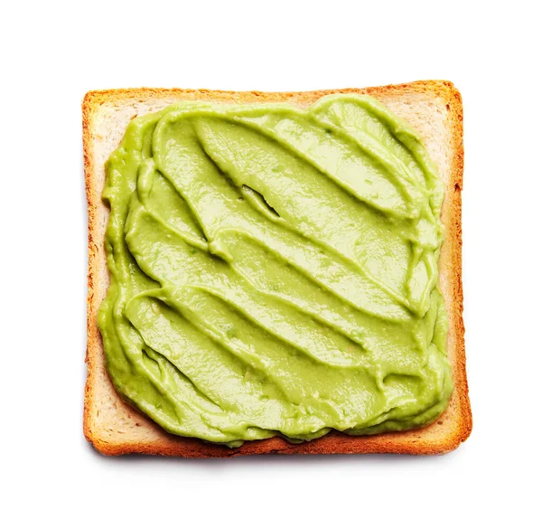 Toast Avocado White Healthy Breakfast — Stock Photo, Image