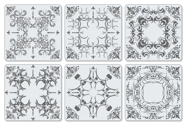 Finition décorative carreaux de céramique — Image vectorielle