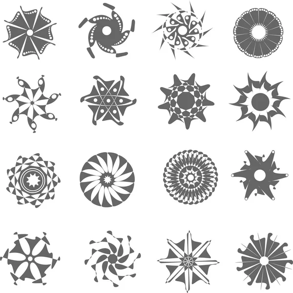 Diseño ornamental elementes — Archivo Imágenes Vectoriales