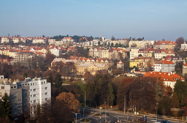 Historycznej dzielnicy mieszkalnej w Pradze — Zdjęcie stockowe