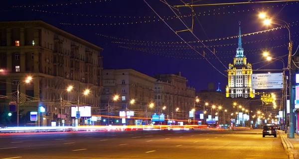 Вид на Москву. Кутузовский проспект — стоковое фото