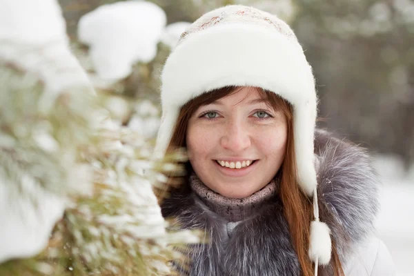 Winter portrait of girl Stock Picture