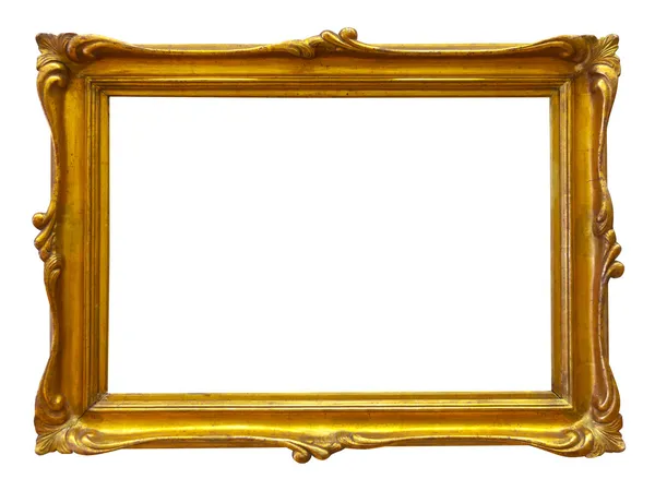 Gouden afbeeldingsframe — Stockfoto