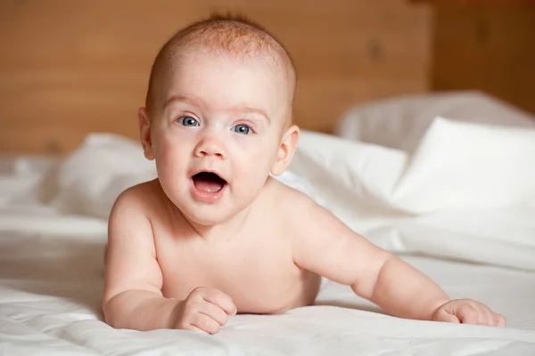 Baby girl of 5 months old — Stock Photo, Image