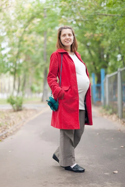 Portret kobiety w ciąży — Zdjęcie stockowe