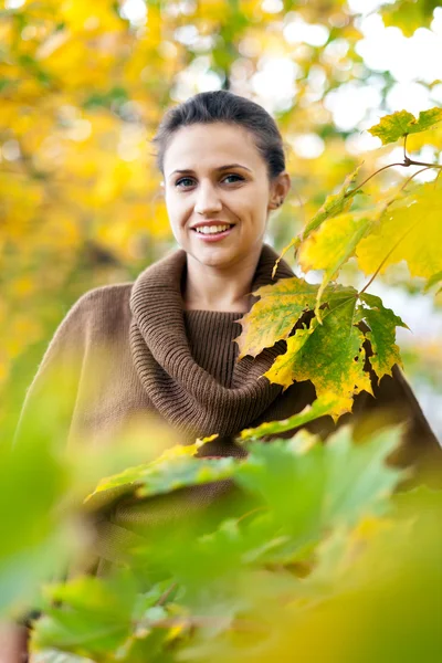 Retrato de mulher de beleza — Fotografia de Stock