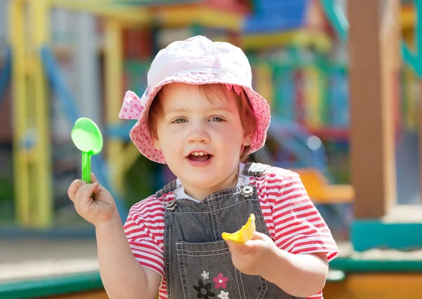 Portrait of two-year child — Stock Photo, Image