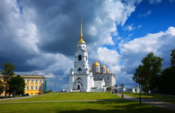 Entschlafens-Kathedrale in Wladimir — Stockfoto