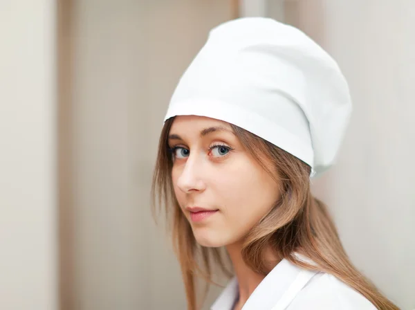 Retrato de enfermera en el hospital — Foto de Stock