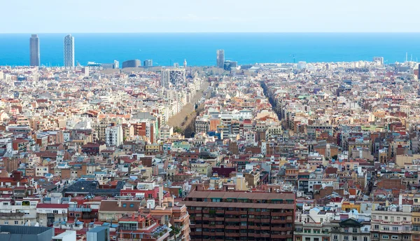 Antiguo barrio de residencia en Barcelona — Foto de Stock