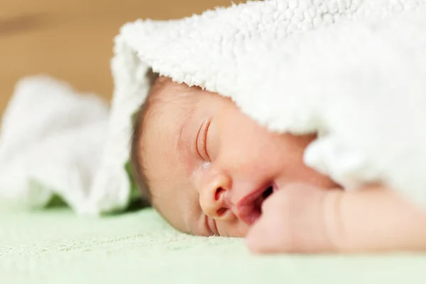 Nyfødt baby - Stock-foto