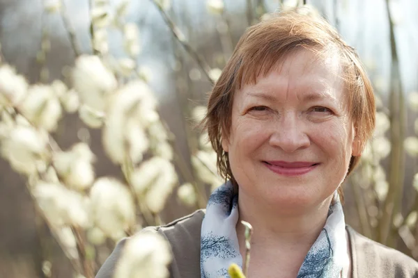 Portrait of mature woman — Stock Photo, Image