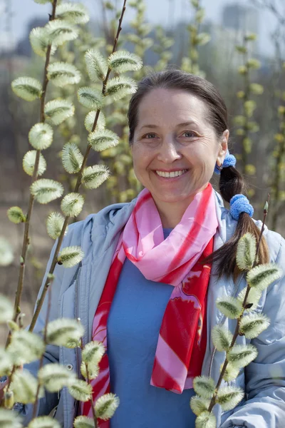 Portrait of happy mature woman — Stock Photo, Image