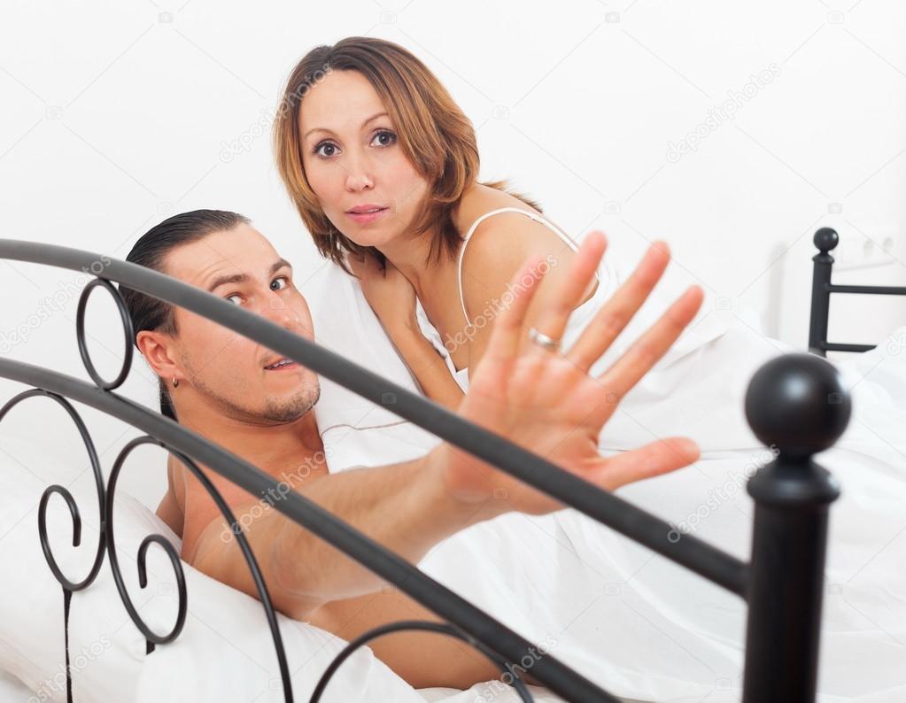 Frightened man and woman Stock Photo by ©Jim_Filim 40794167 picture