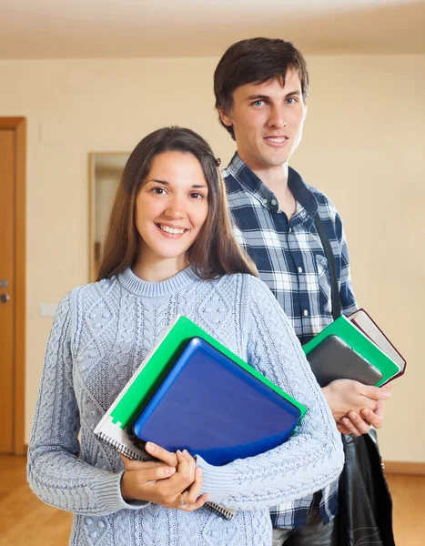 Smiling students  smiling students — Stock Photo, Image
