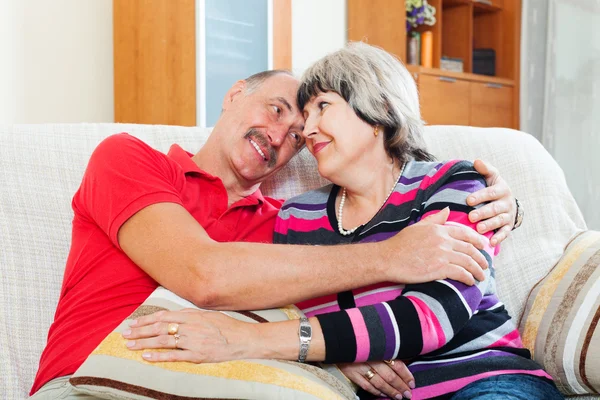 Feliz pareja de ancianos —  Fotos de Stock