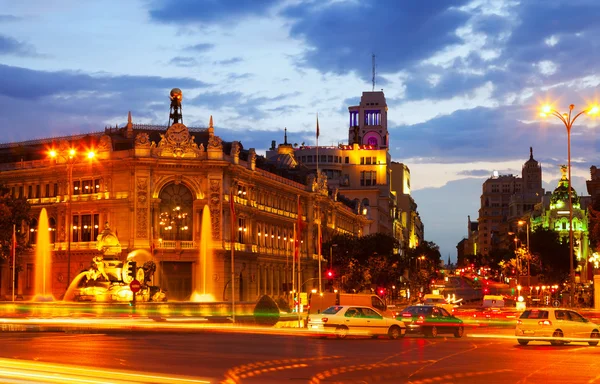 Plaza de Cibeles in Madrid — Stock Photo, Image