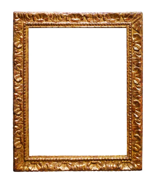 Verguld afbeeldingsframe — Stockfoto