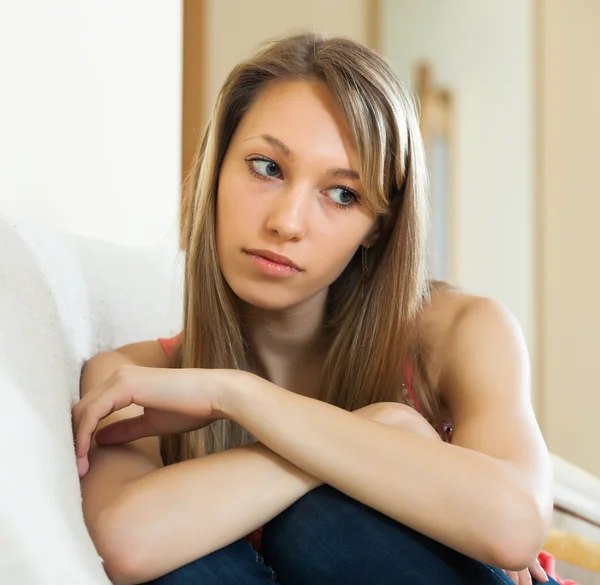 Sad   woman — Stock Photo, Image