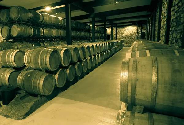 Old image of  wine cellar — Stock Photo, Image