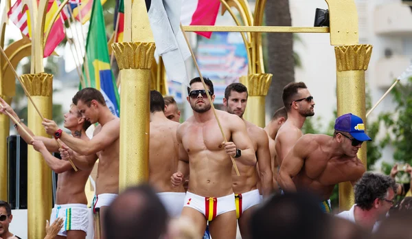 Gay pride-parade — Stockfoto