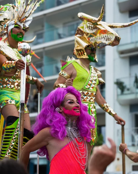 Pochod gay pride v sitges — Stock fotografie