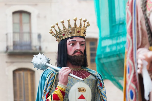 Gigante de Rey en Valls —  Fotos de Stock
