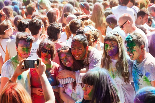 Holi Barcelona Festival — Stock Photo, Image