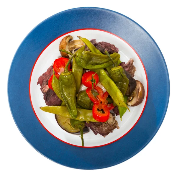 Agnello stufato con verdure — Foto Stock