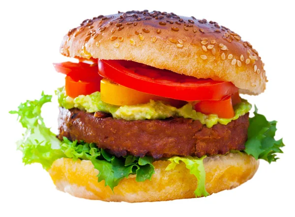 Sağlıklı vejetaryen hamburger — Stok fotoğraf