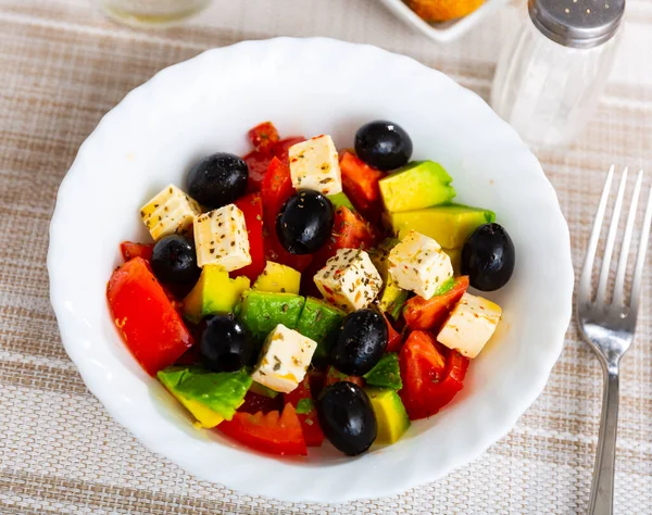 Appetizing vegetable salad — Stock Photo, Image